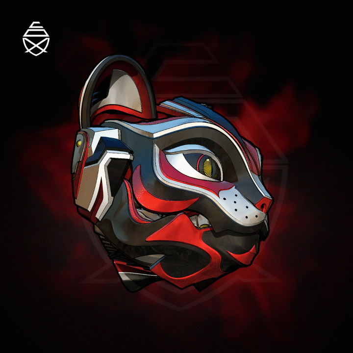 CAT BOT - 3D Printed Wall Decor