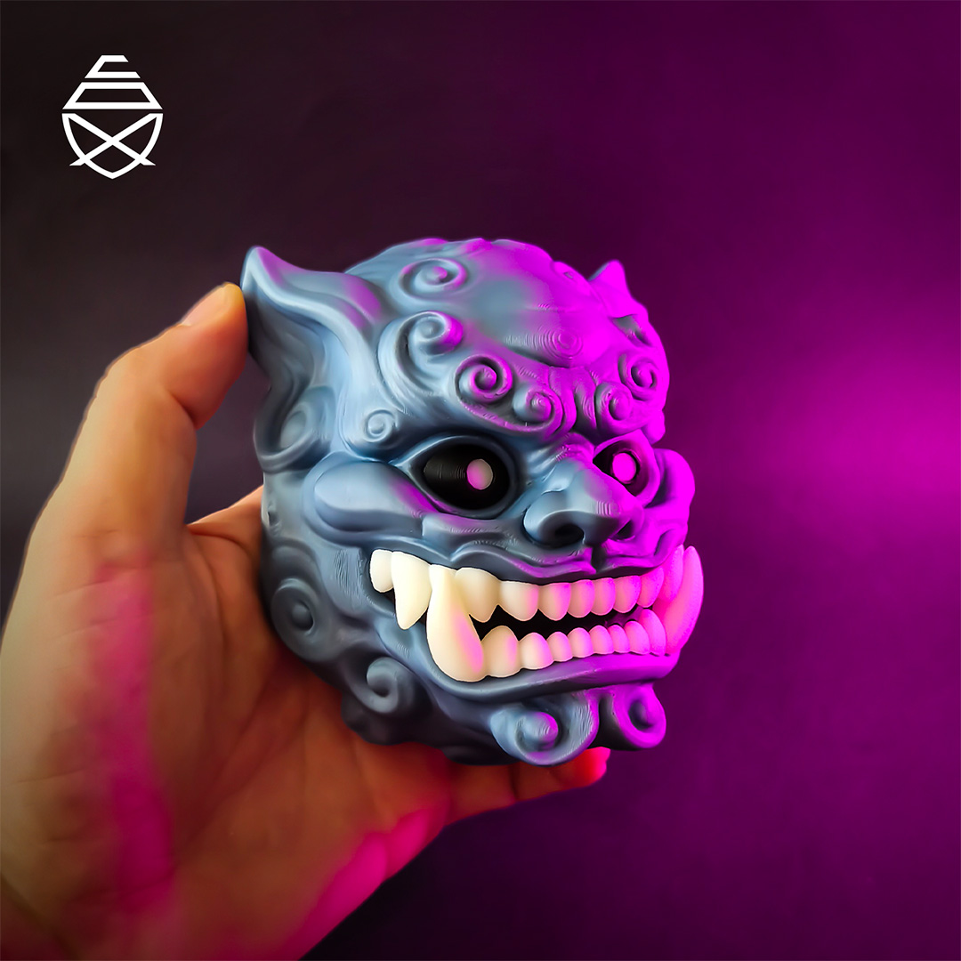 FOO DOG Wall - 3D Printed Wall Decor - Image 3