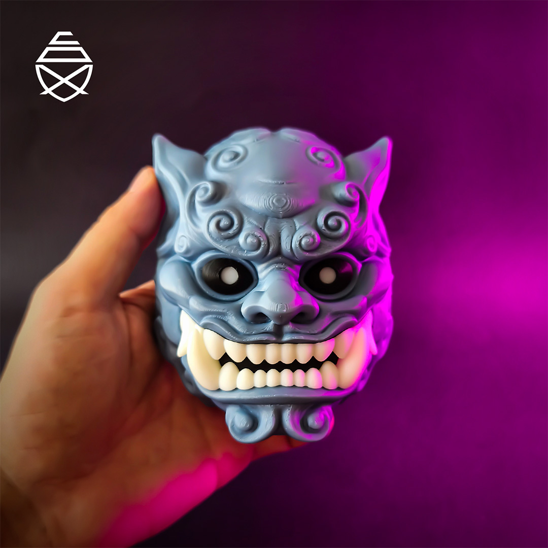 FOO DOG Wall - 3D Printed Wall Decor - Image 8