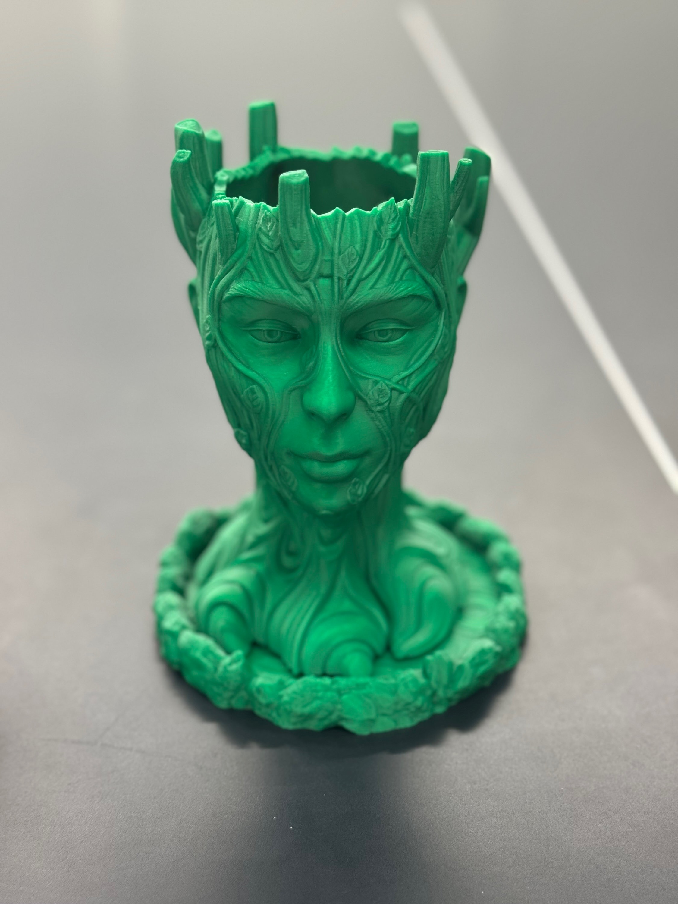 Forest Godess Planter/Pen/Pencil/Brush Holder