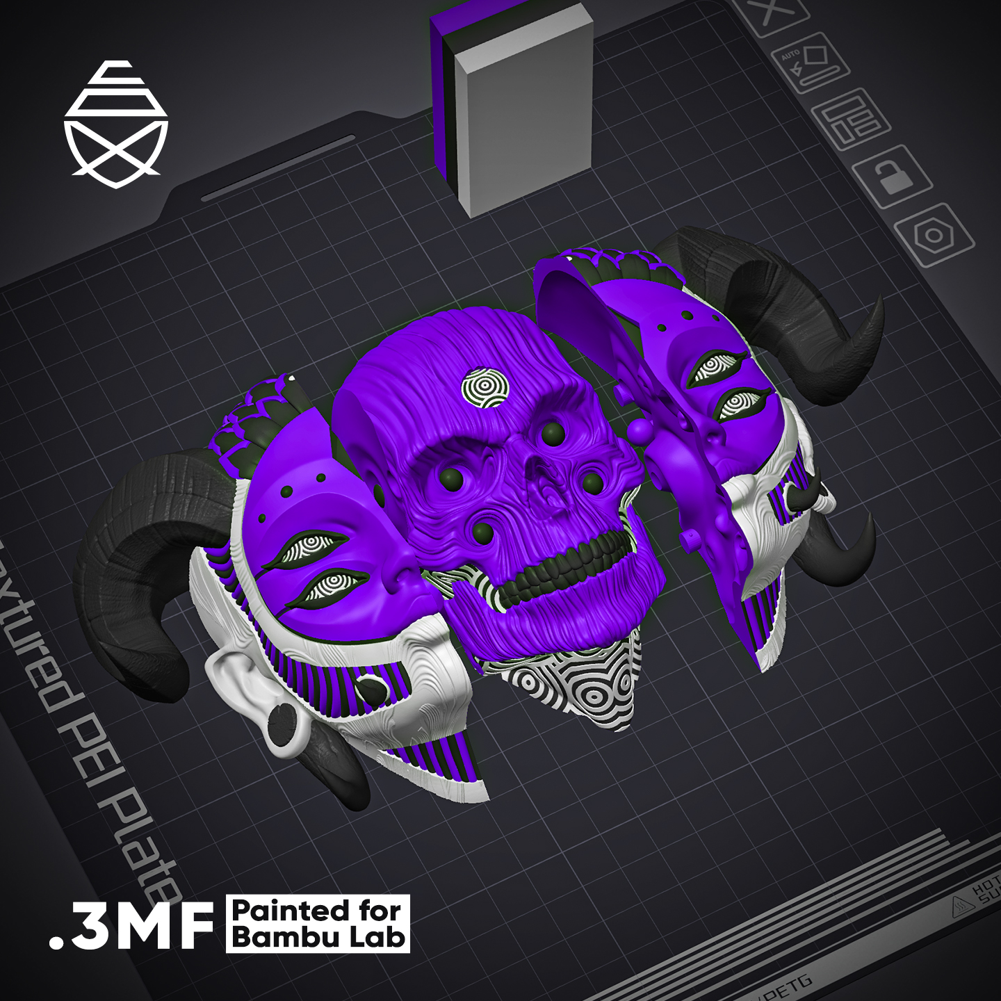 HOLY QUIN - 3D Printed Wall Decor