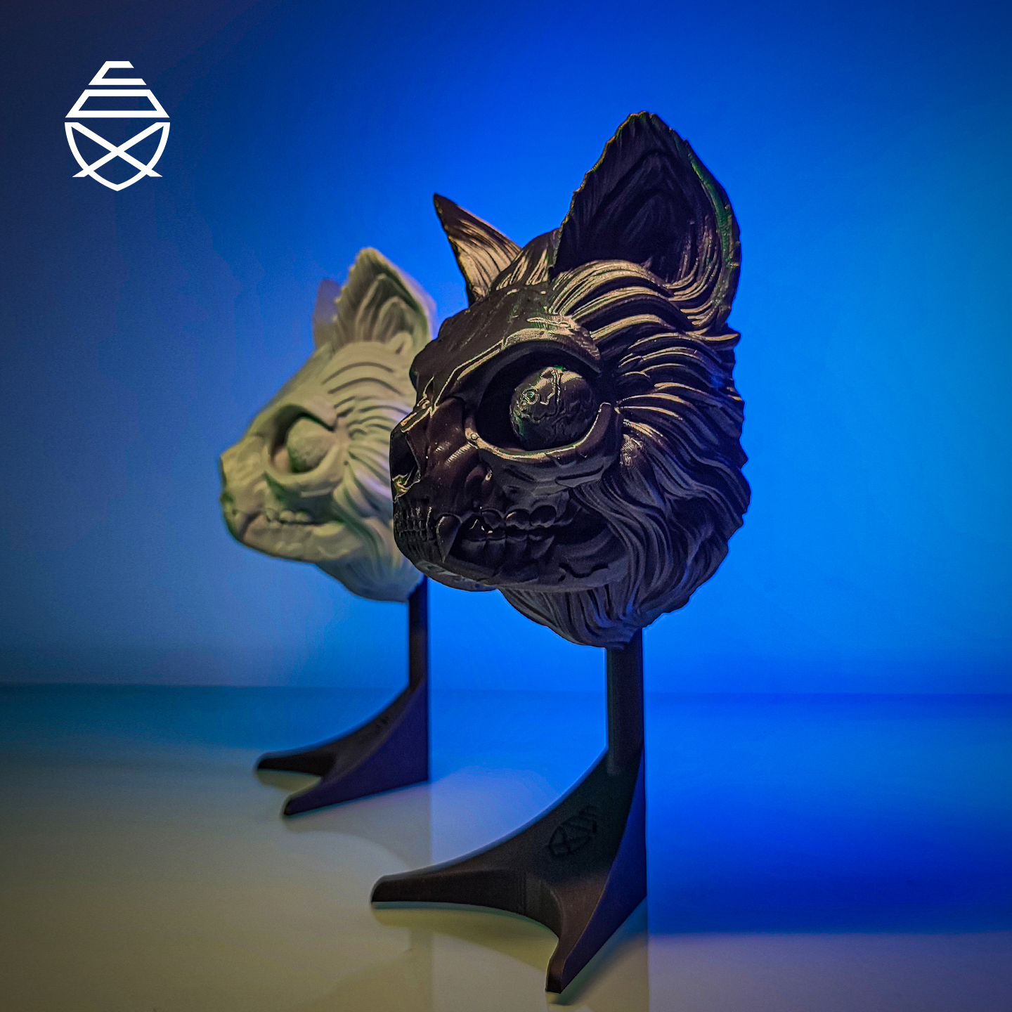 MEWSKULL - 3D Printed Wall Decor