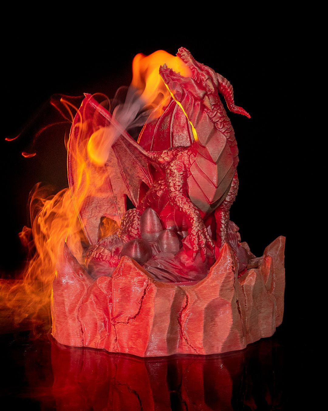 Ancient Misty Dragon - 3D Printed Dragon Collectible