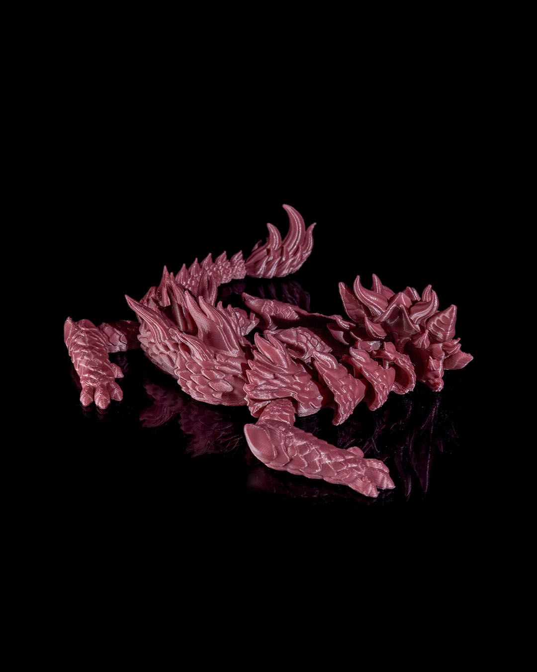 Baby Dragon Articulated - 3D Printed Dragon Collectible - Image 3