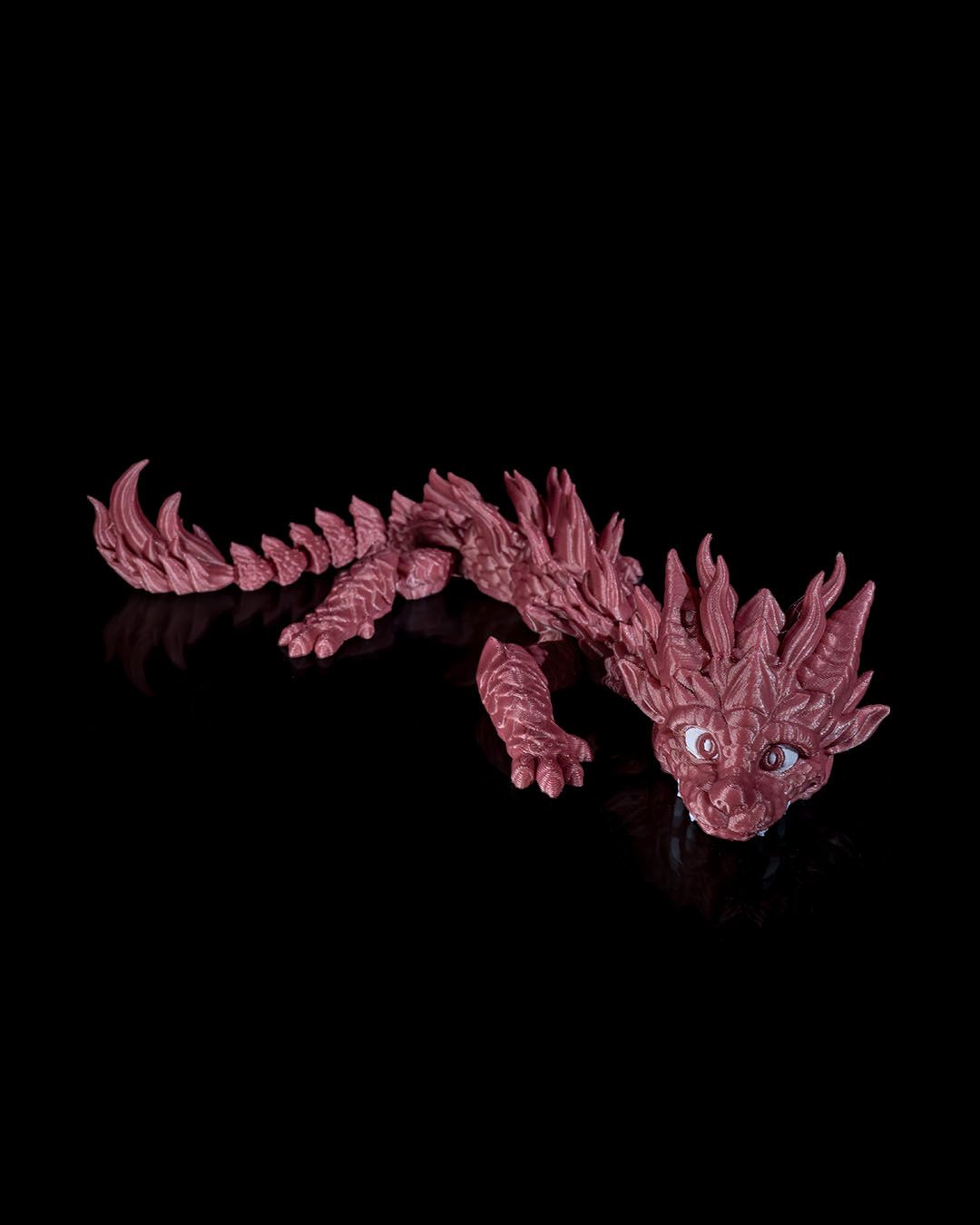 Baby Dragon Articulated - 3D Printed Dragon Collectible - Image 4