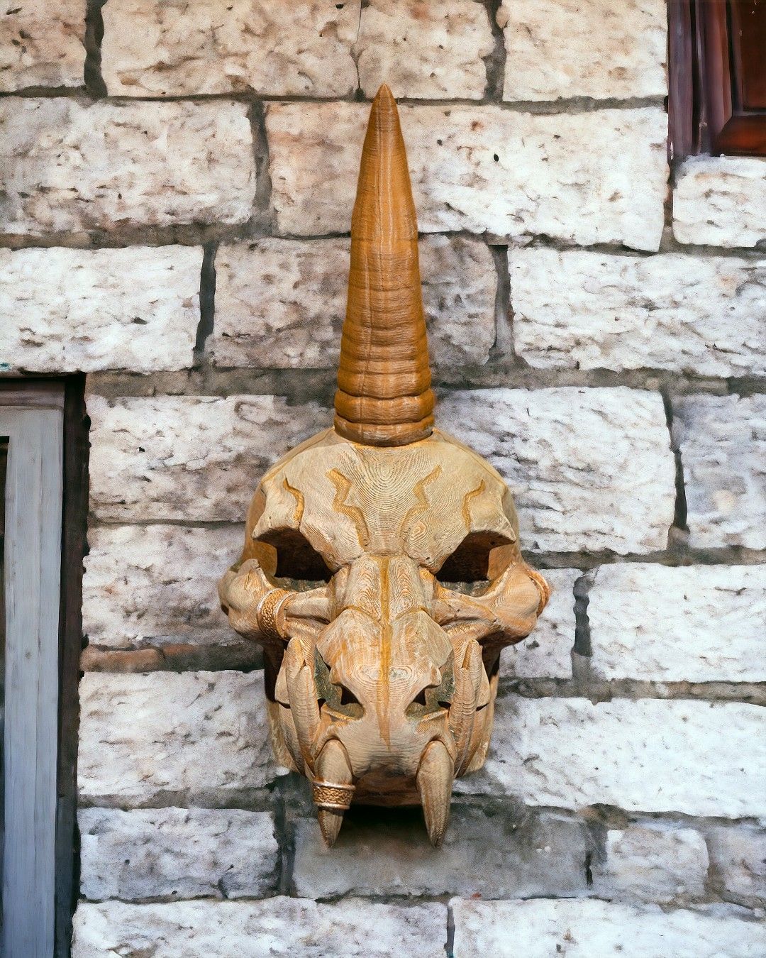 Black Dragon Skull - 3D Printed Dragon Collectible - Image 3