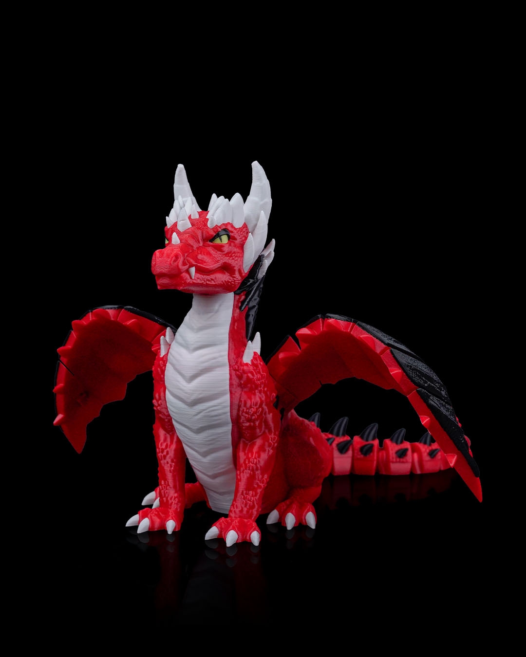 Blaze Wing - 3D Printed Dragon Collectible - Image 2
