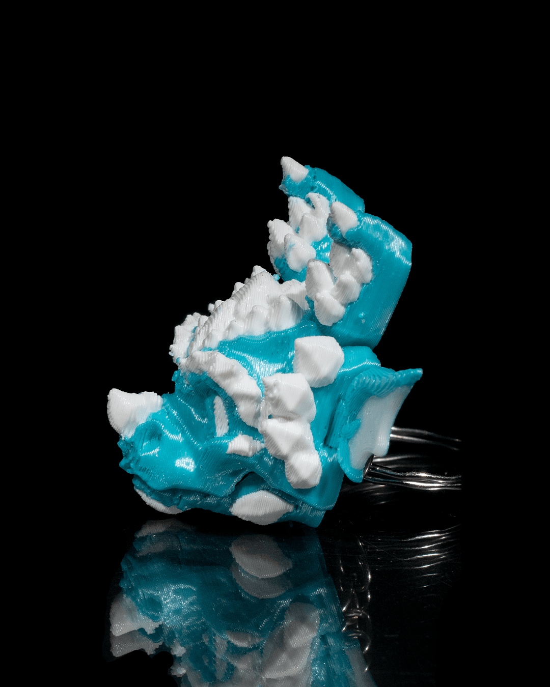 Blizzard Keychain - 3D Printed Dragon Collectible - Image 2