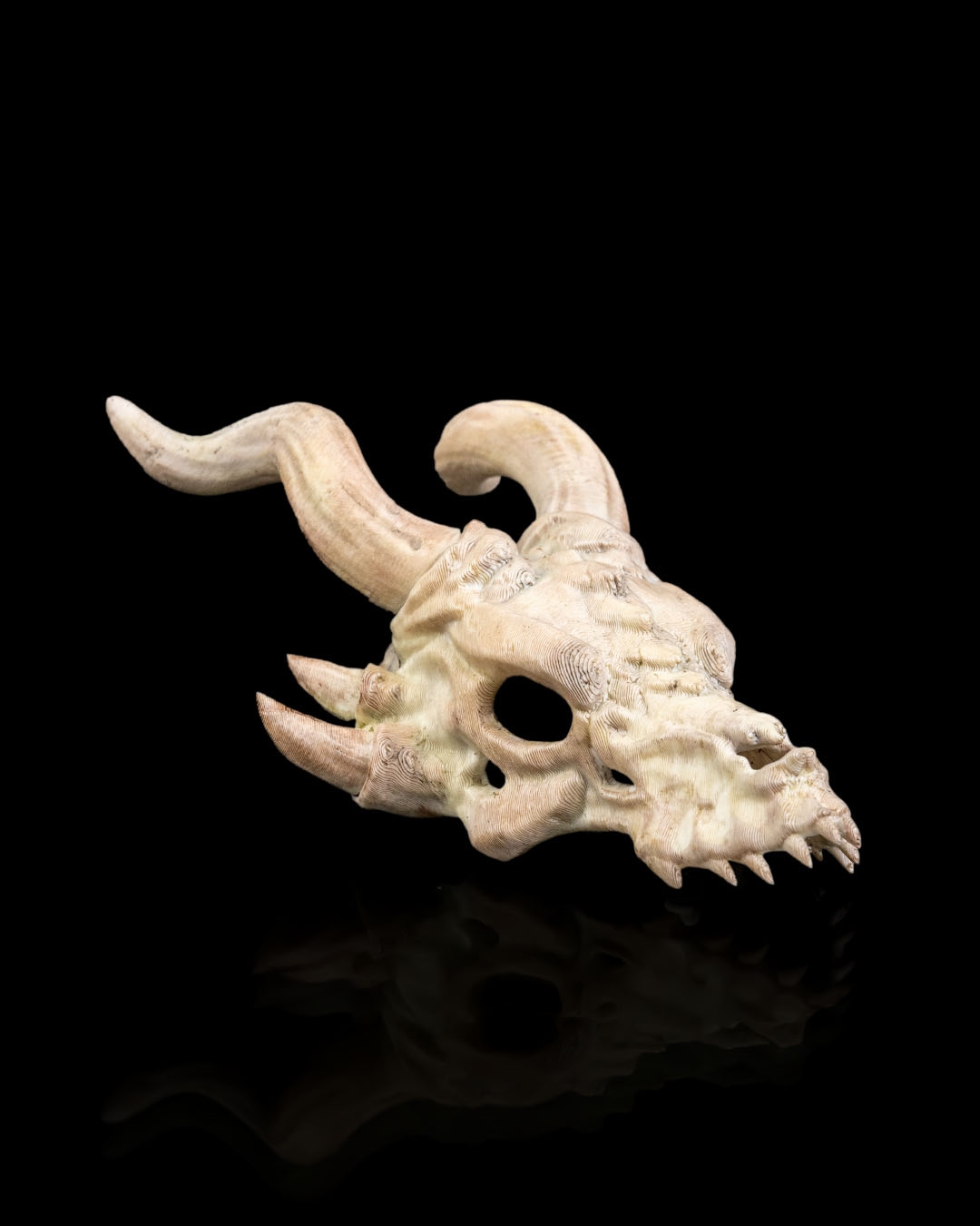 Bone Trophy Hair Pin - 3D Printed Dragon Collectible - Image 4