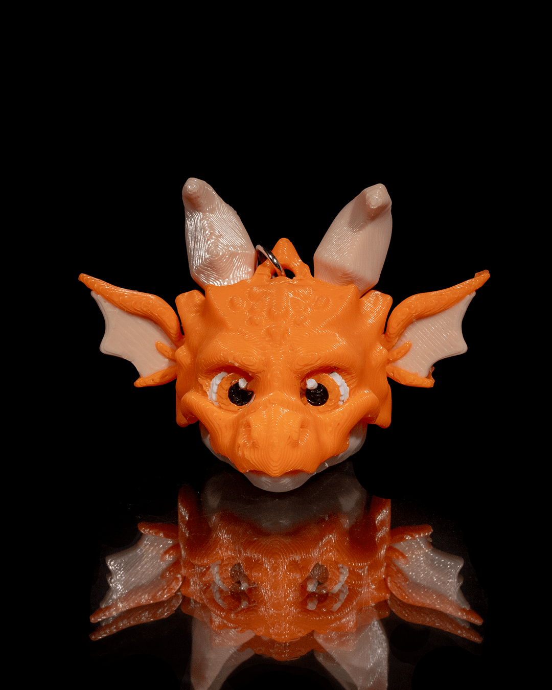 Conqueror Keychain - 3D Printed Dragon Collectible