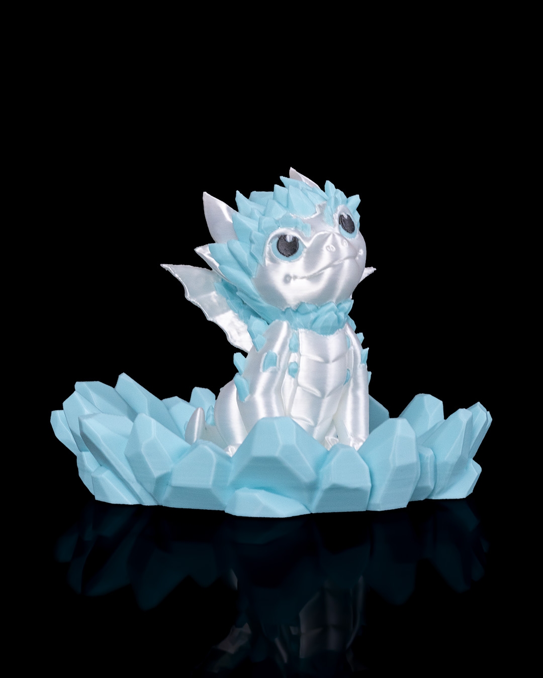 Crystal Dragon Egg - 3D Printed Dragon Collectible - Image 2