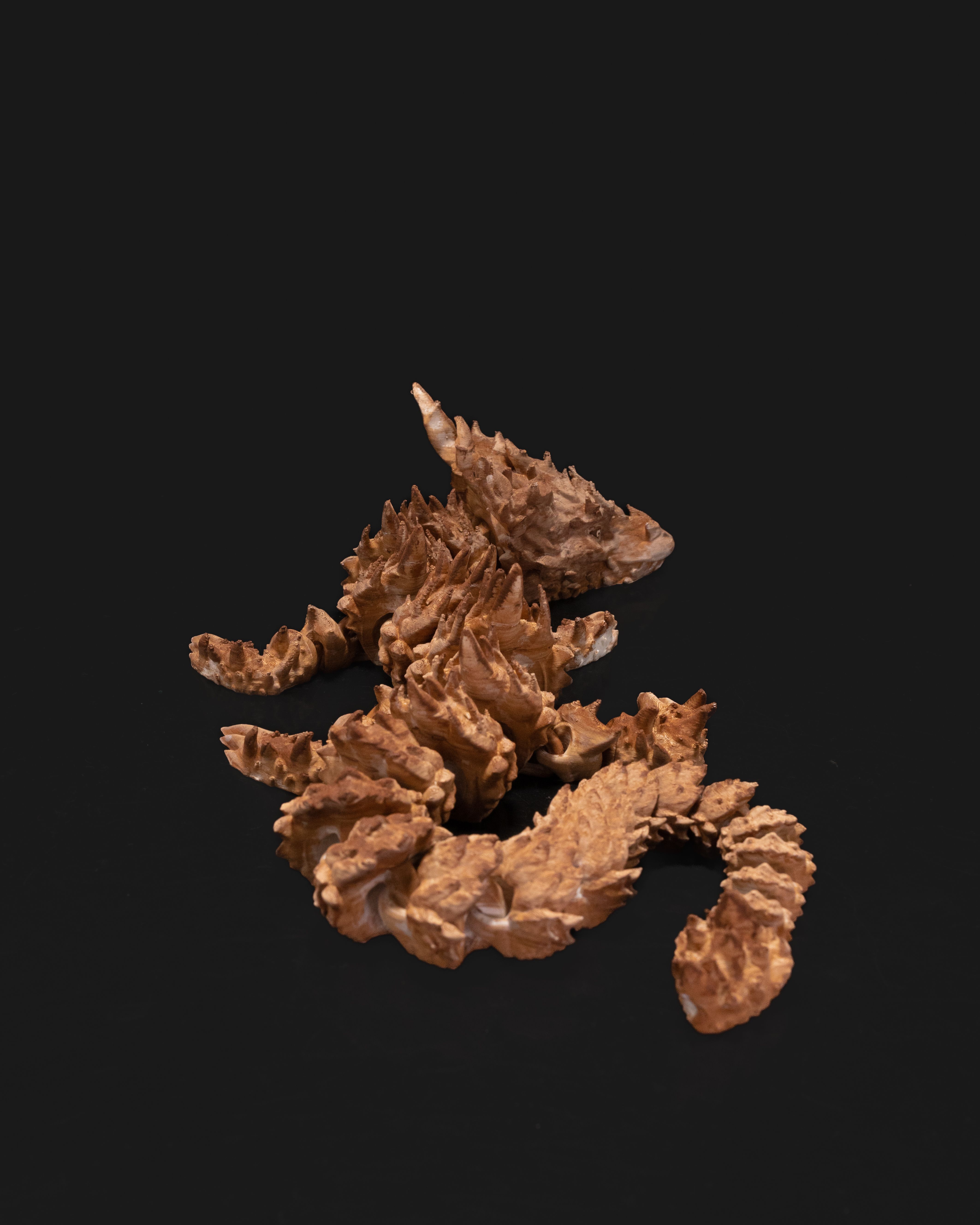 Desert Mama Dragon - 3D Printed Dragon Collectible - Image 5