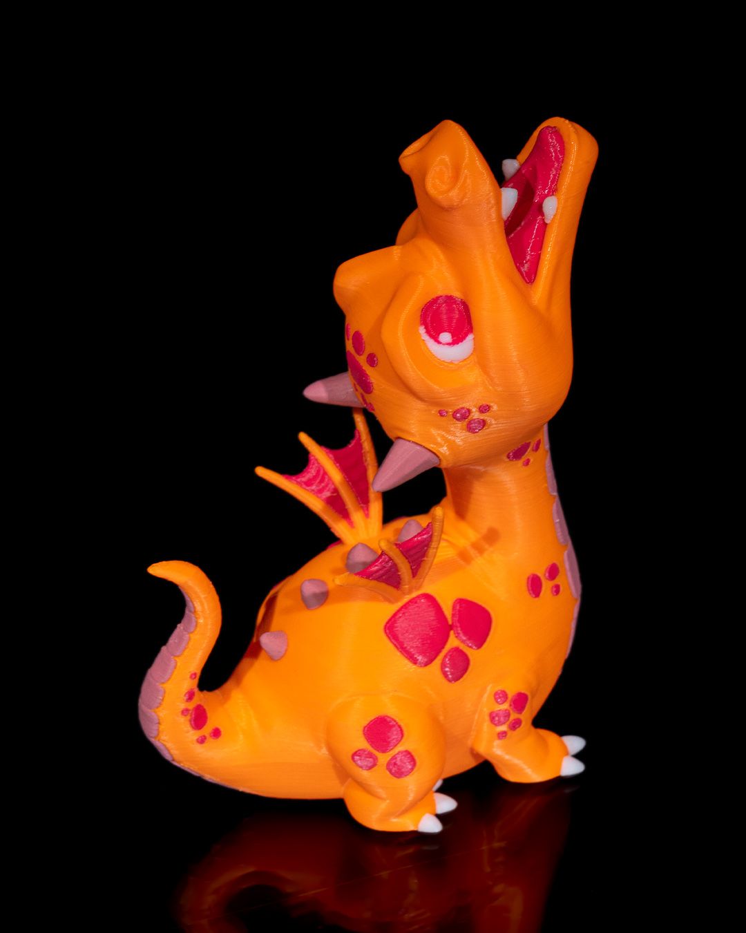 Dragon Cake Topper - 3D Printed Dragon Collectible - Image 4