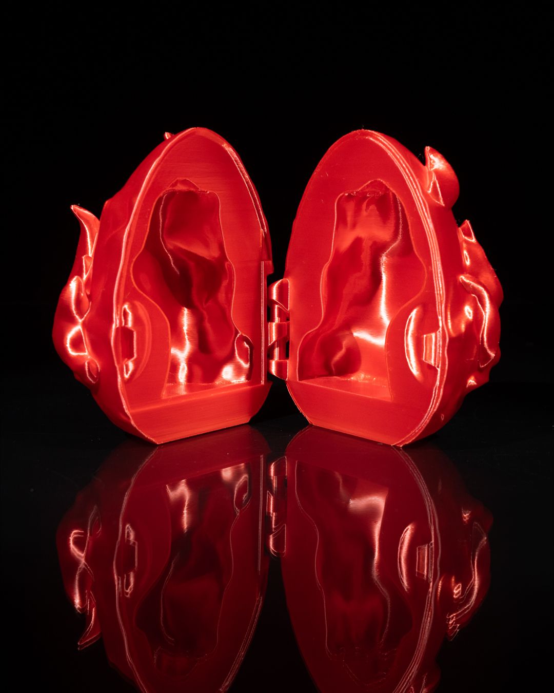 Dragon Egg Fire - 3D Printed Dragon Collectible - Image 4