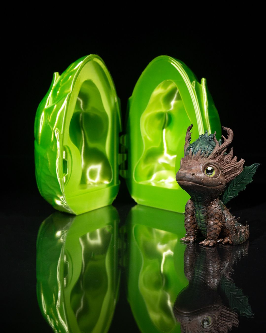 Dragon Egg Leaf - 3D Printed Dragon Collectible - Image 4