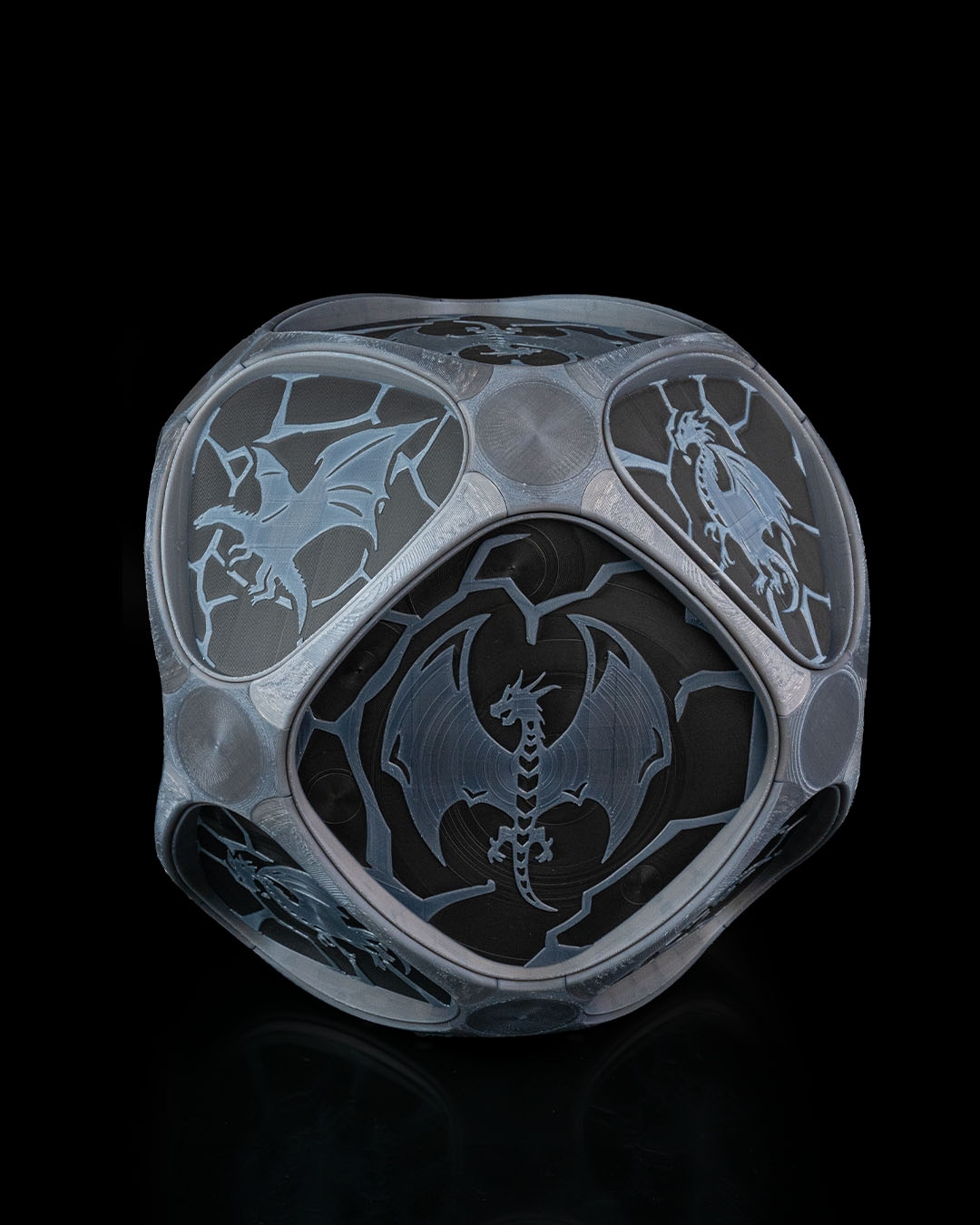 Dragon Pattern Pet House - 3D Printed Dragon Collectible - Image 3