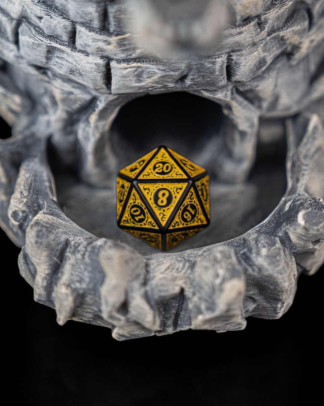 Dragon's Fortress Can Holder and Dice Tower - 3D Printed Dragon Collectible