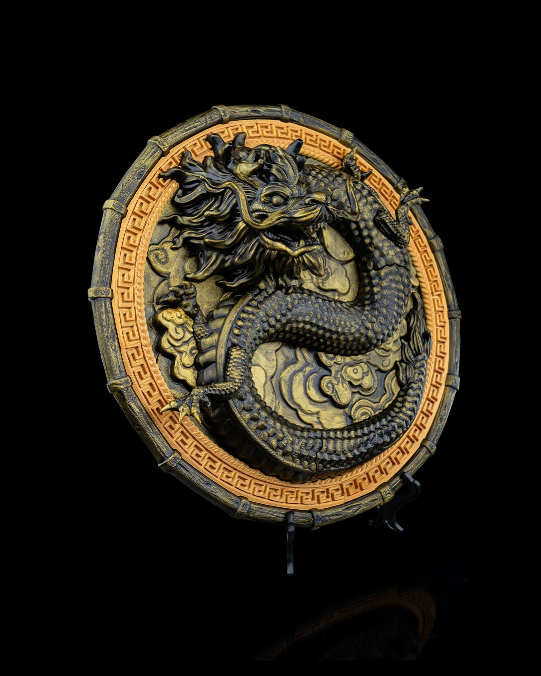 Dragon Wall Piece - 3D Printed Dragon Collectible - Image 2