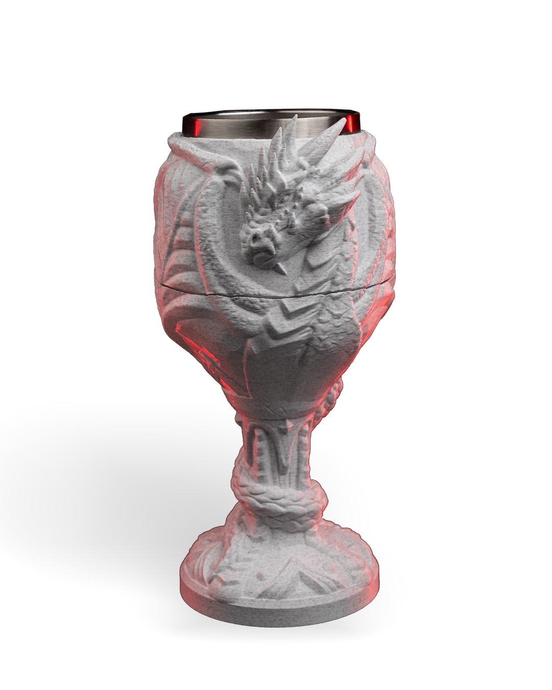Dragonscale Vessel Thirst Quencher - 3D Printed Dragon Collectible - Image 2