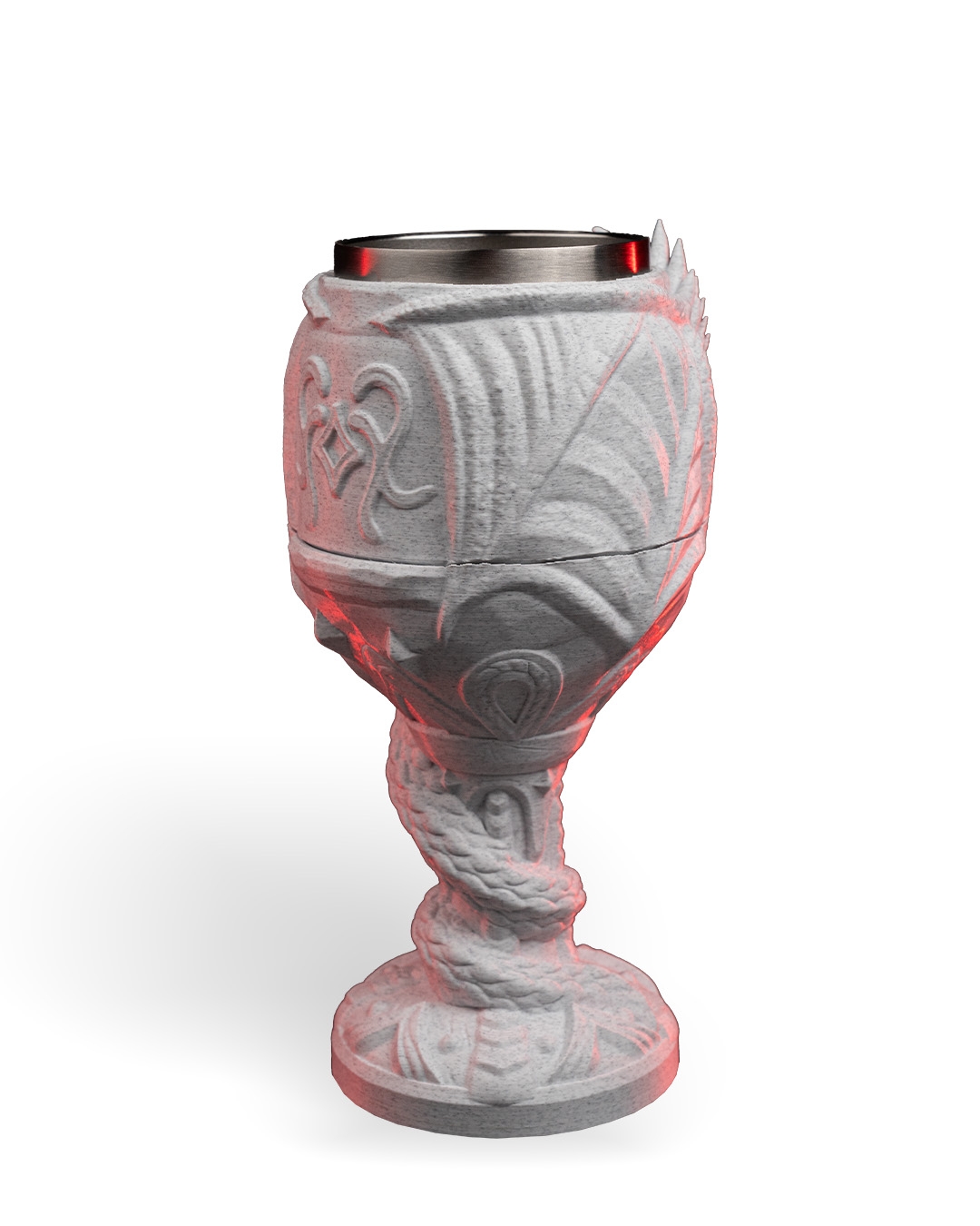 Dragonscale Vessel Thirst Quencher - 3D Printed Dragon Collectible - Image 3