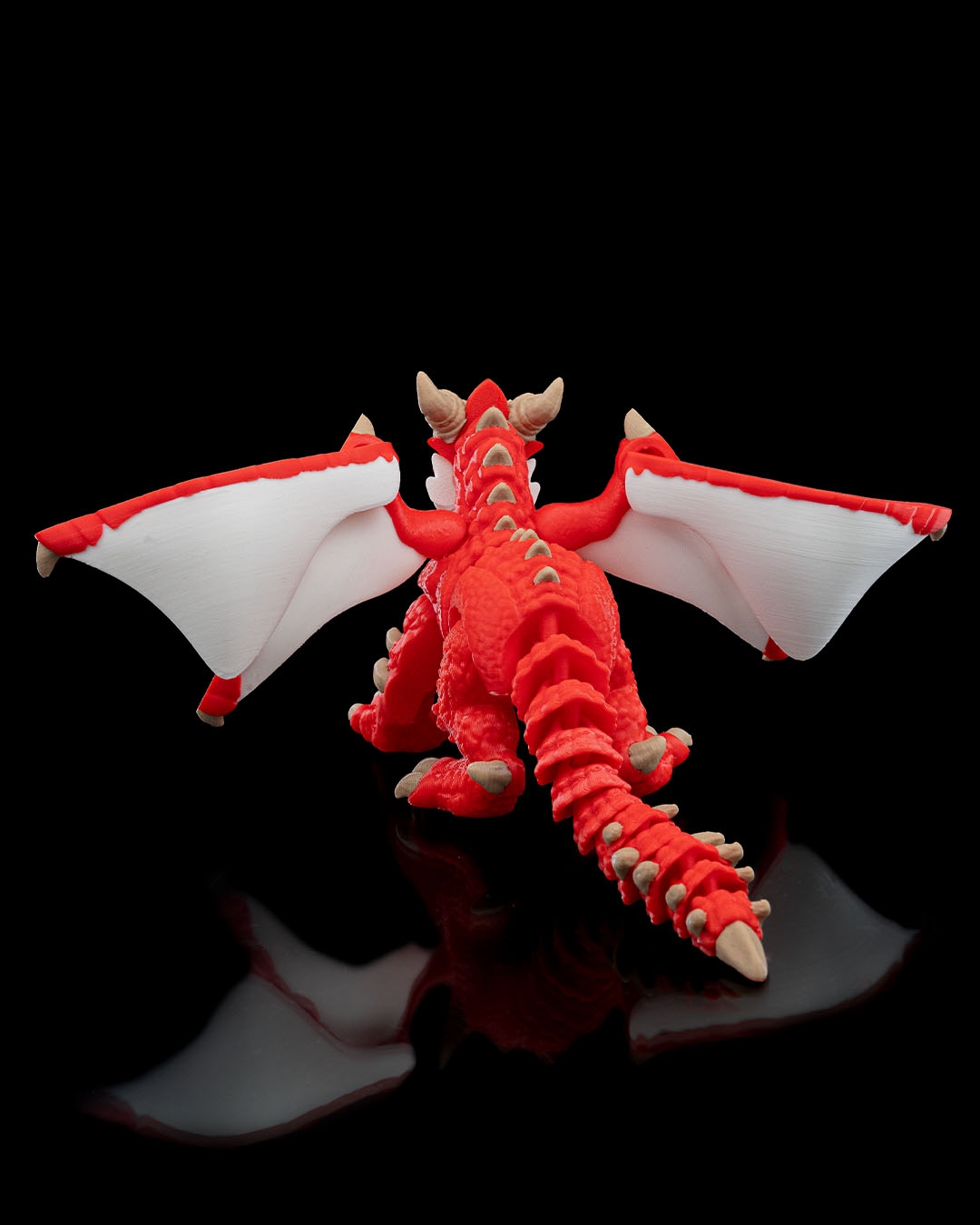 Elemental Dragon - 3D Printed Dragon Collectible - Image 3
