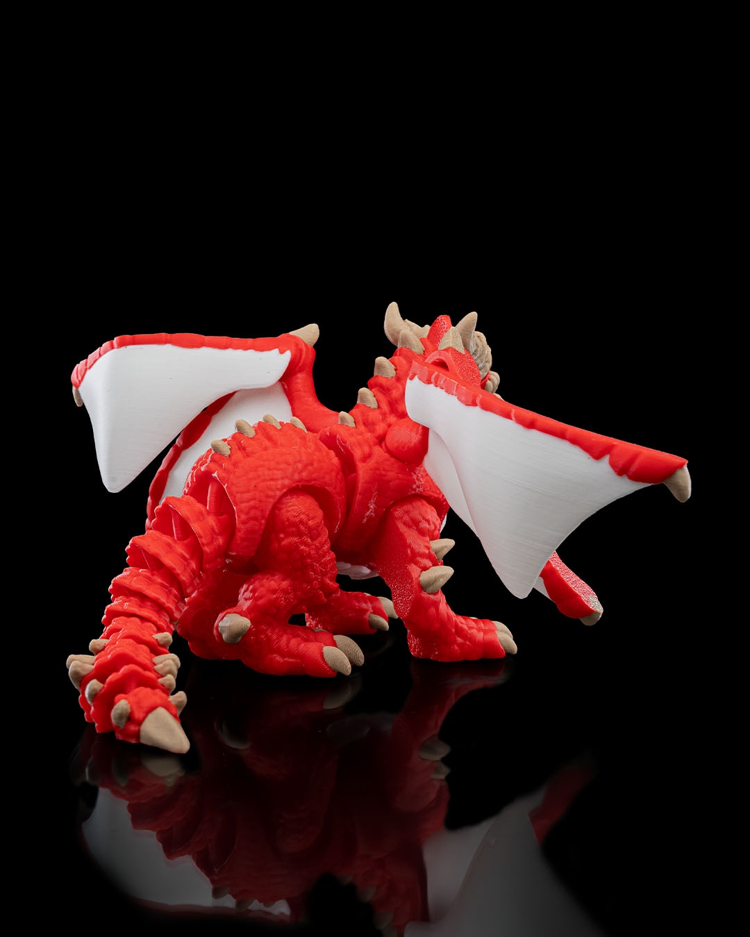 Elemental Dragon - 3D Printed Dragon Collectible - Image 4