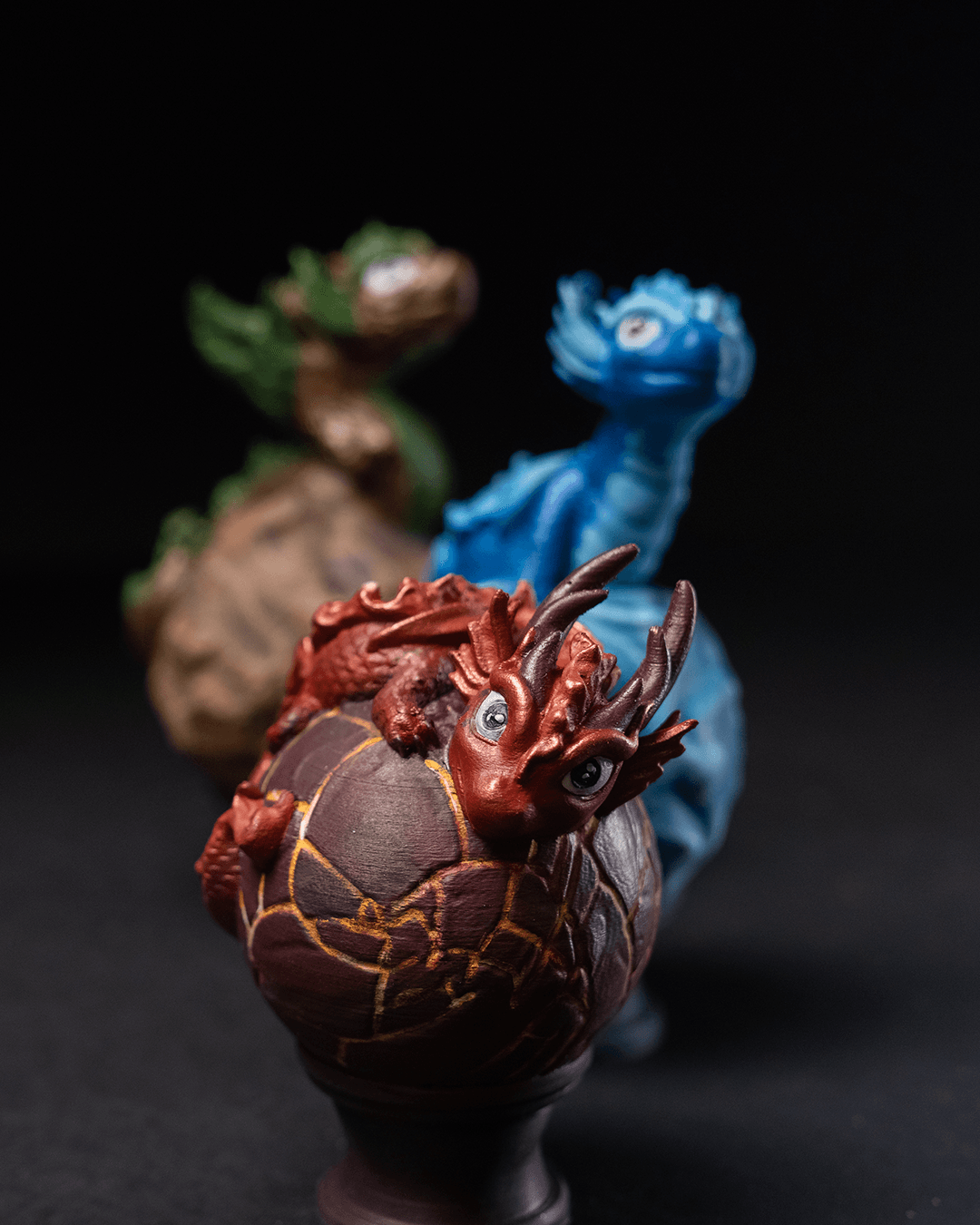 Elemental Dragons - 3D Printed Dragon Collectible - Image 2