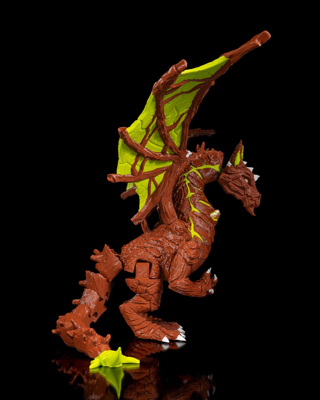 Epic Moss Dragon - 3D Printed Dragon Collectible - Image 5