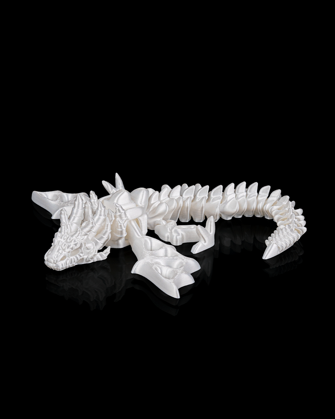 Flexi Undead Wyvern - 3D Printed Dragon Collectible