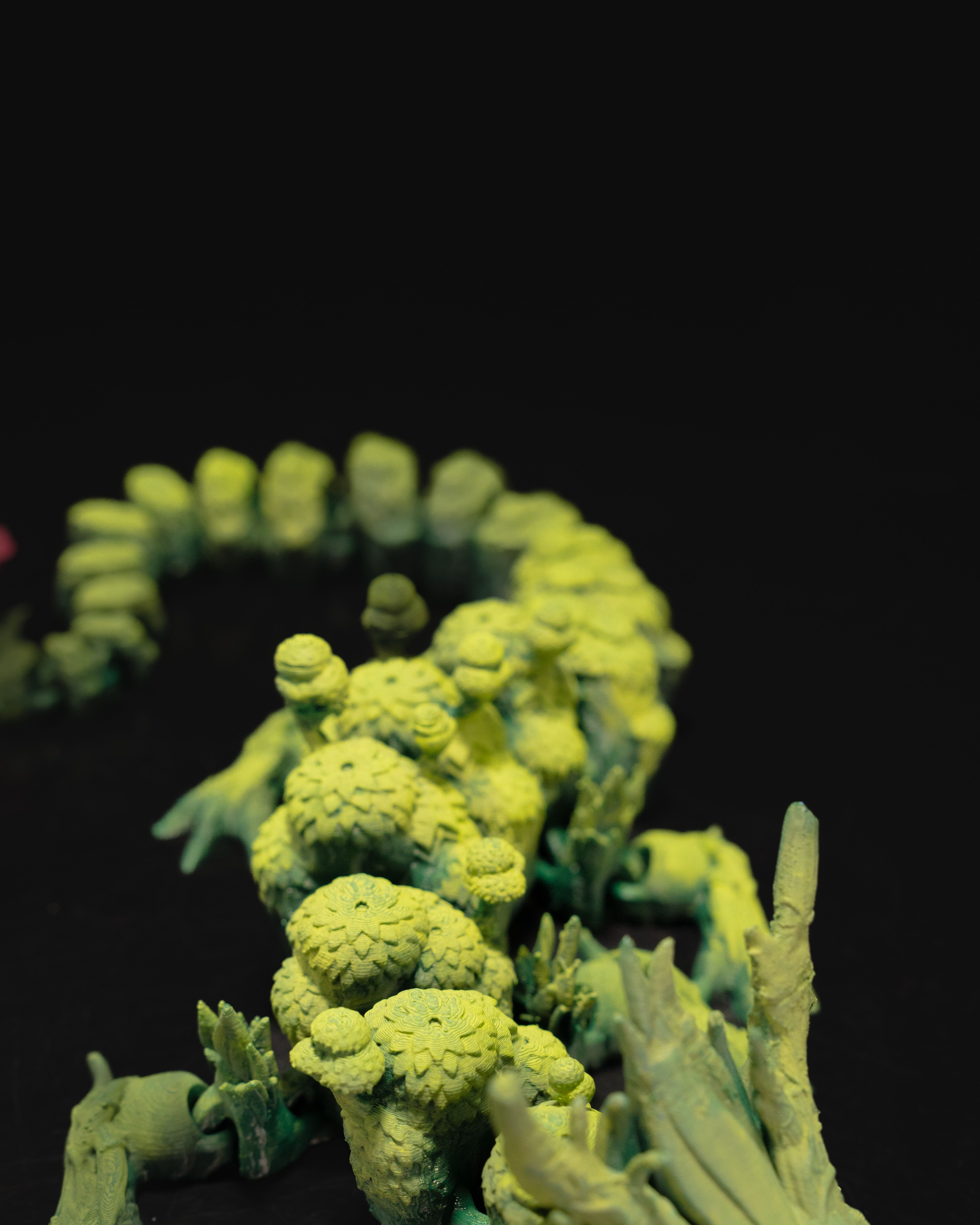 Forest Mama Dragon - 3D Printed Dragon Collectible - Image 3