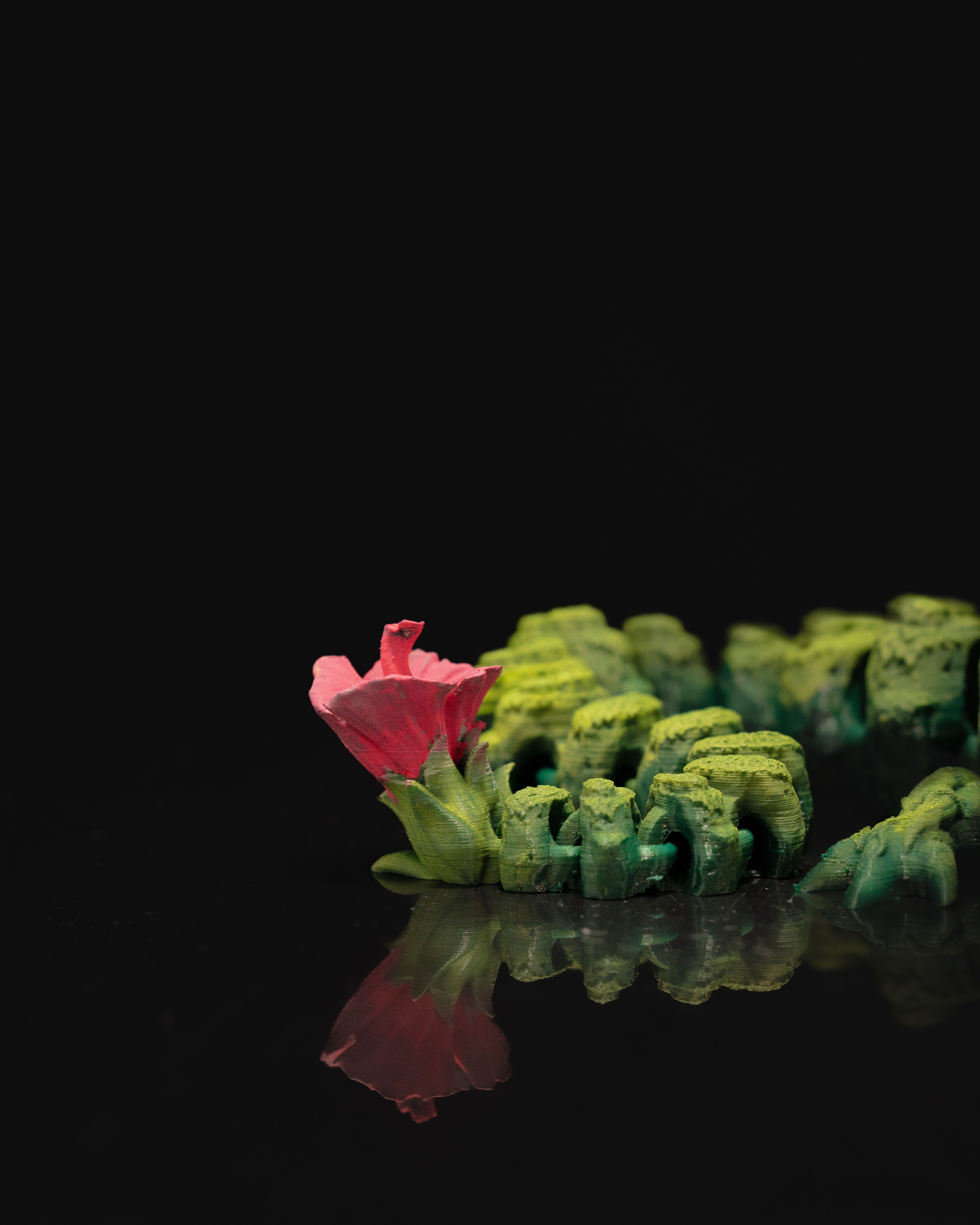 Forest Mama Dragon - 3D Printed Dragon Collectible