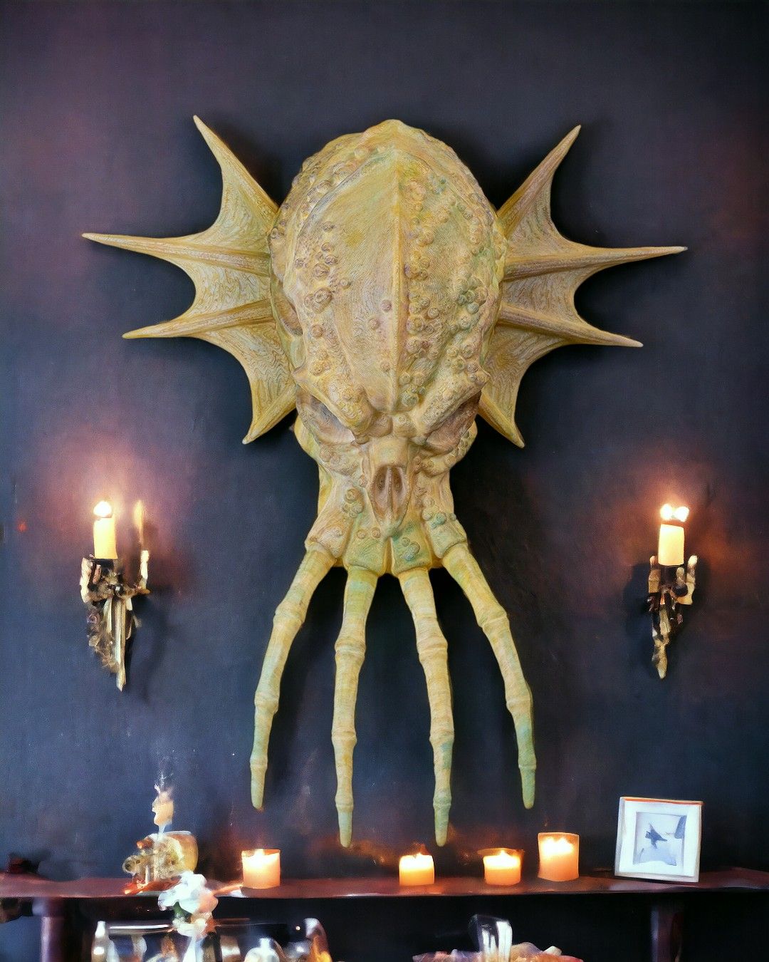 Green Dragon Skull - 3D Printed Dragon Collectible - Image 2