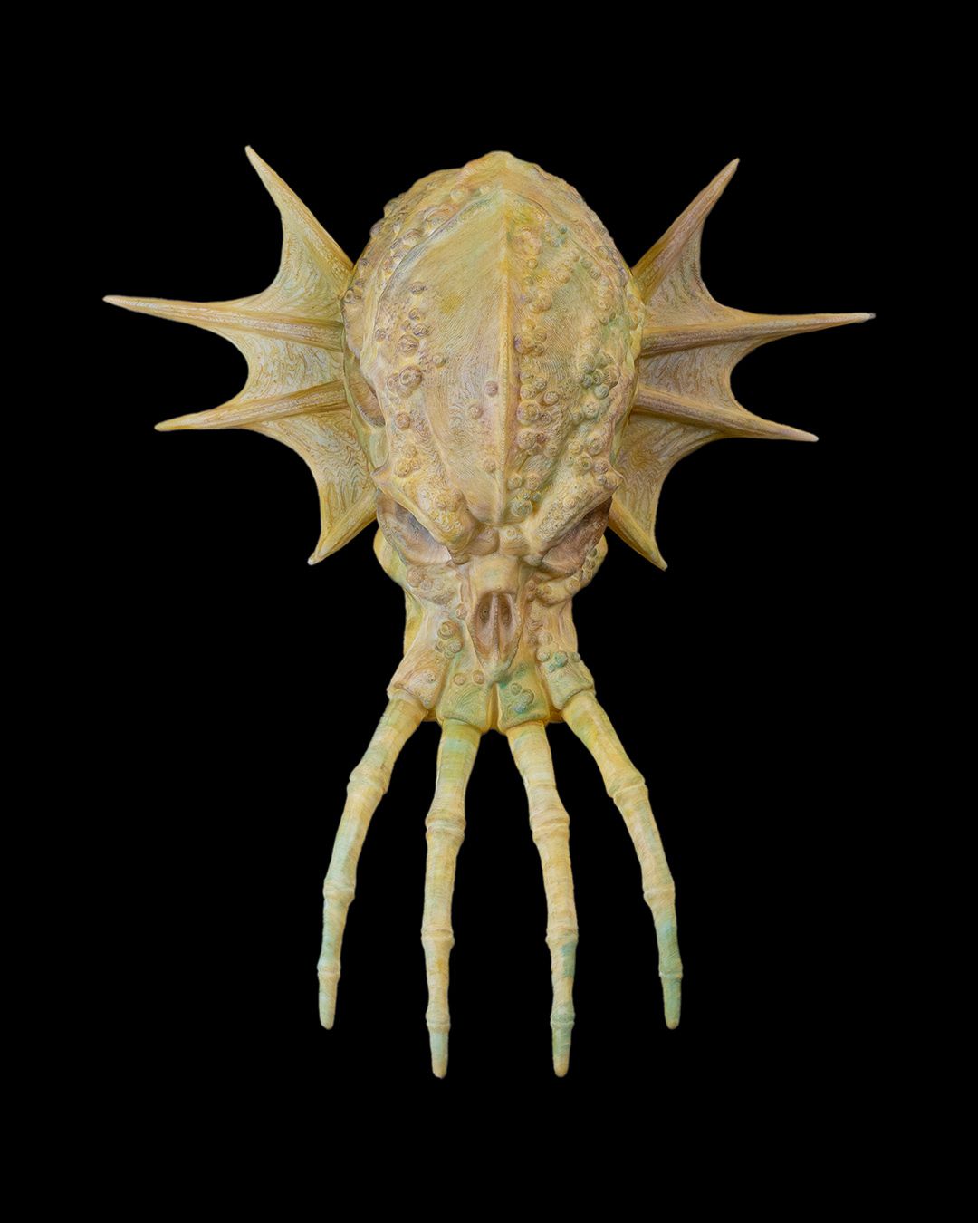 Green Dragon Skull - 3D Printed Dragon Collectible