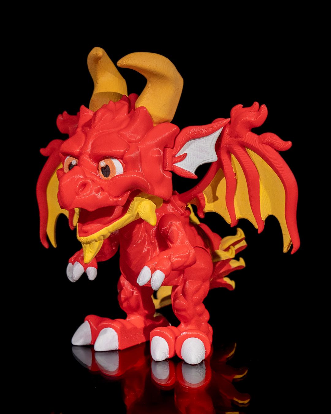 Hell's Rage - 3D Printed Dragon Collectible - Image 2