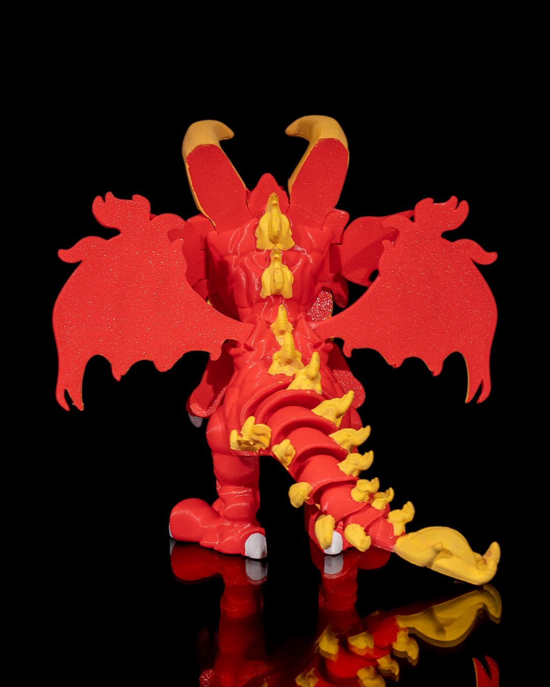 Hell's Rage - 3D Printed Dragon Collectible - Image 4