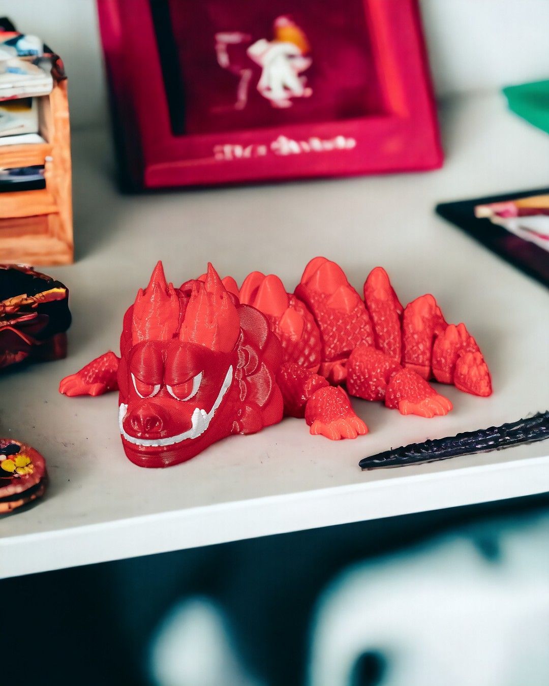 Huo Long Zai - 3D Printed Dragon Collectible