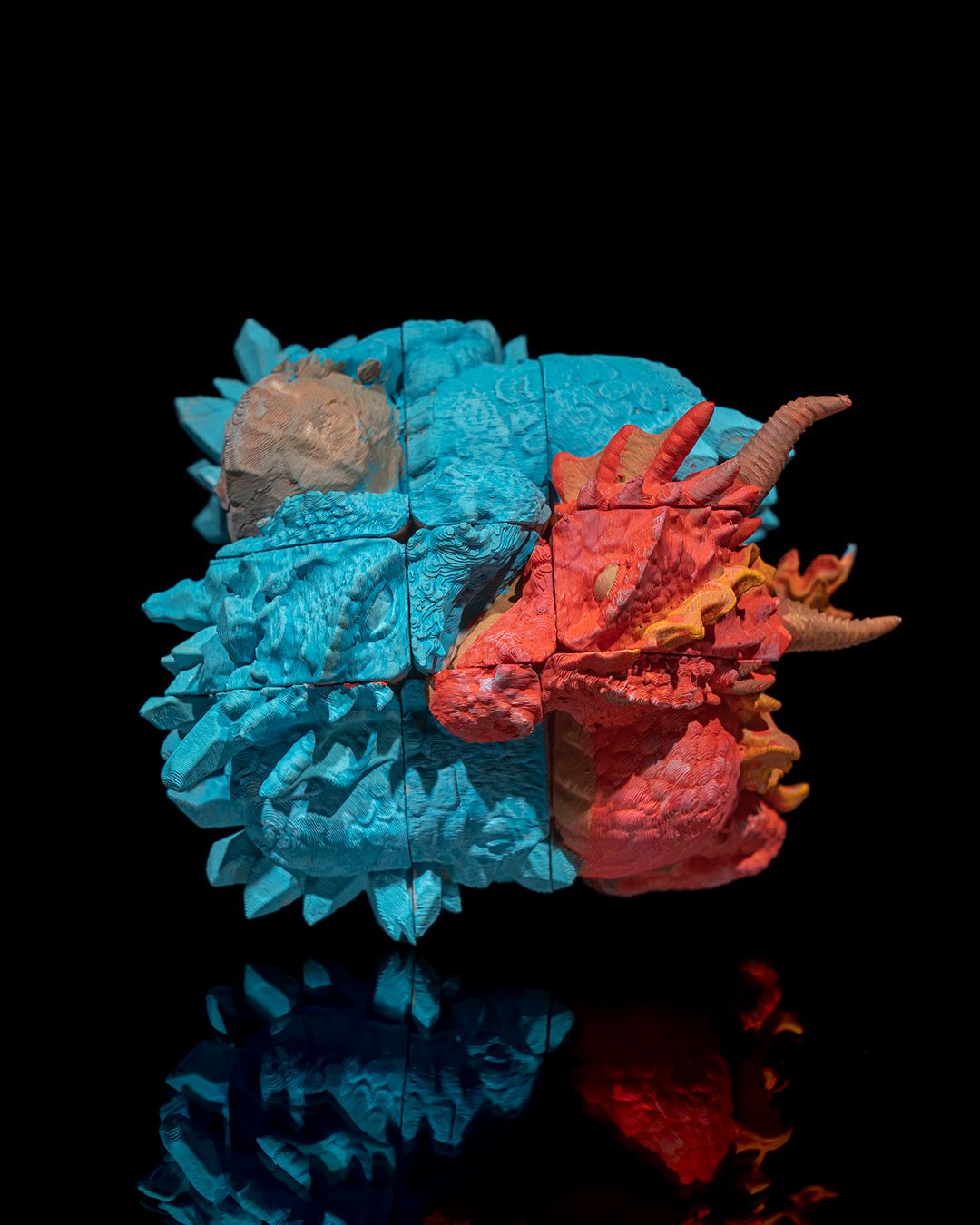 Intertwined - 3D Printed Dragon Collectible - Image 5