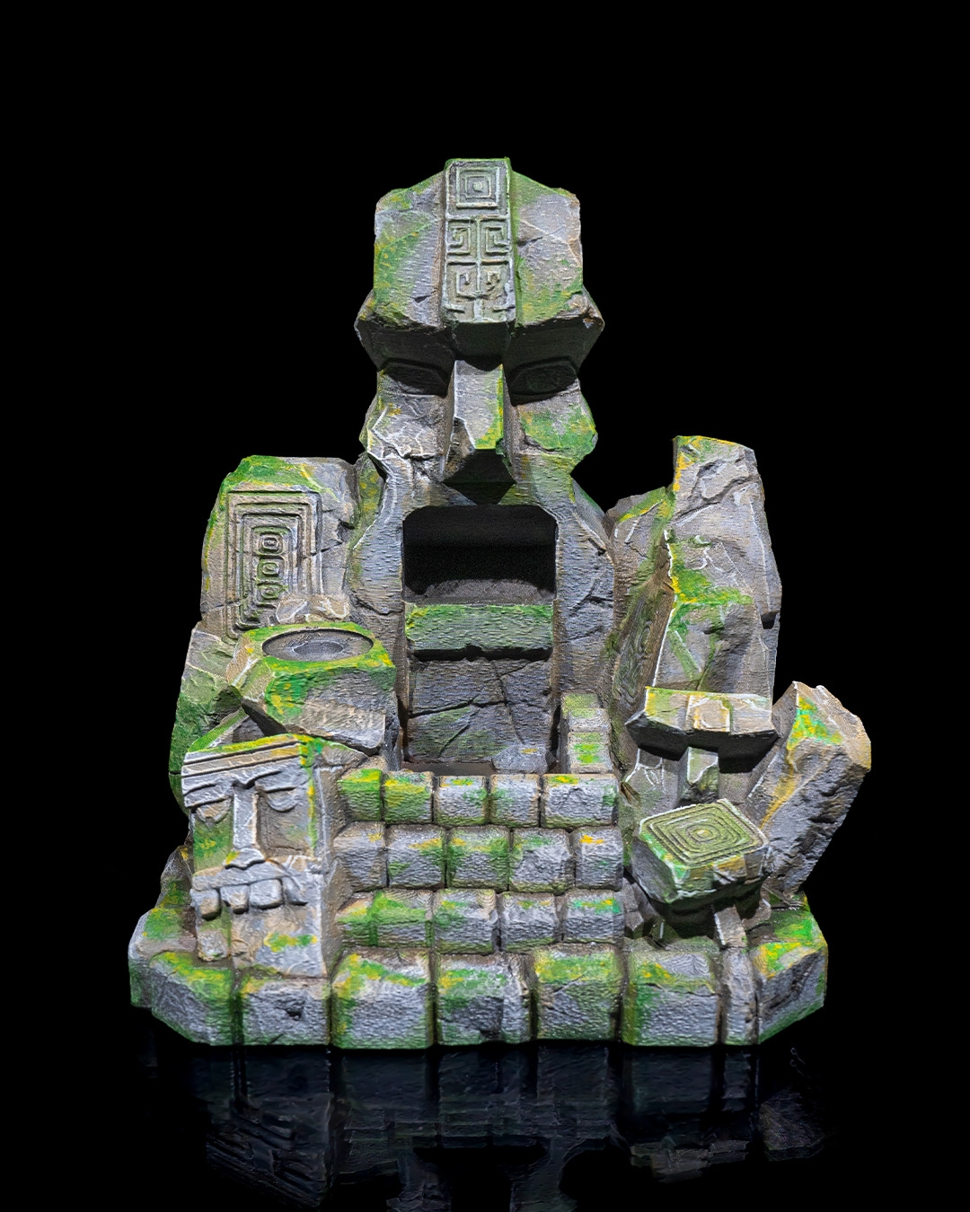 Lonely Temple Backflow Burner - 3D Printed Dragon Collectible - Image 3