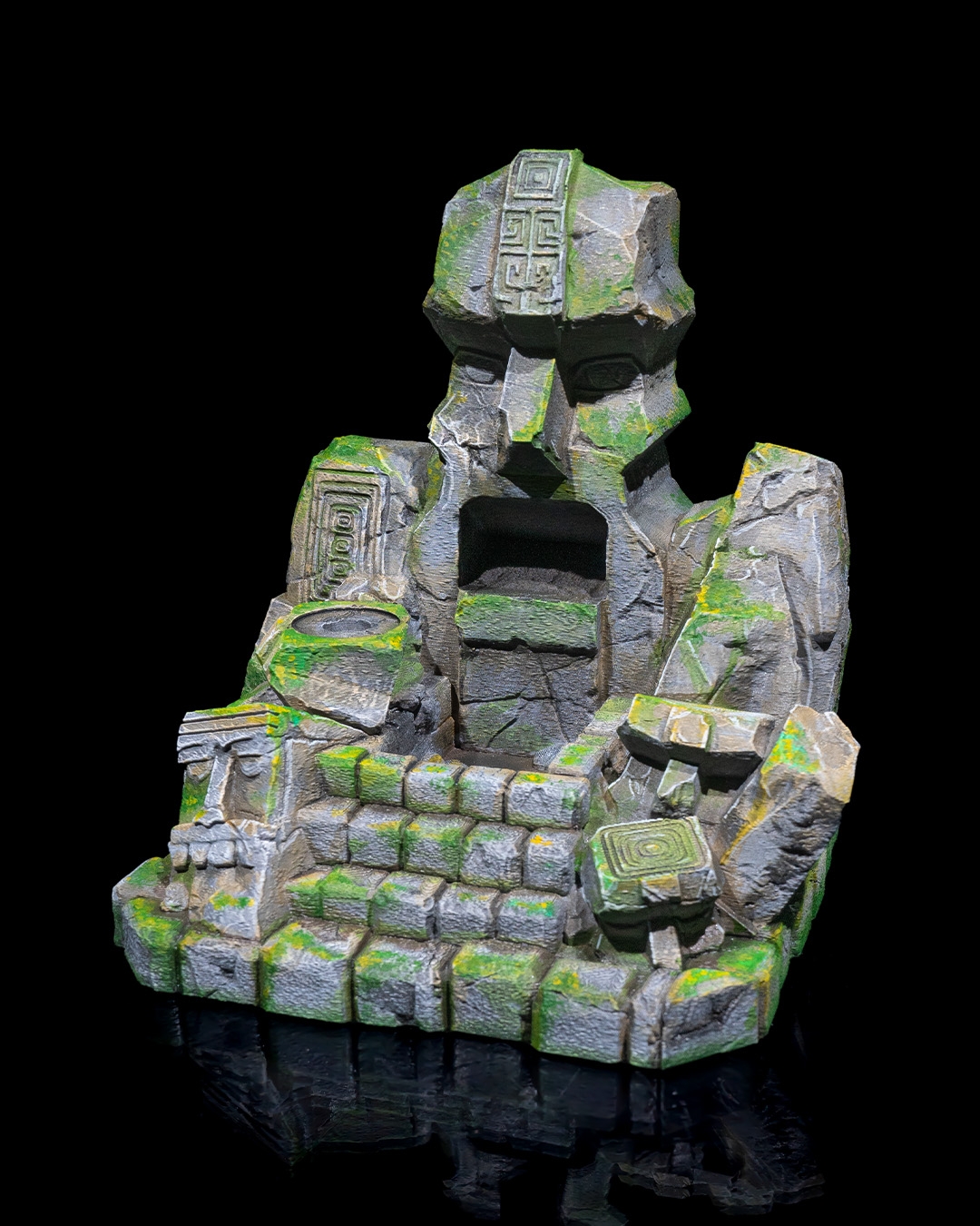 Lonely Temple Backflow Burner - 3D Printed Dragon Collectible - Image 4