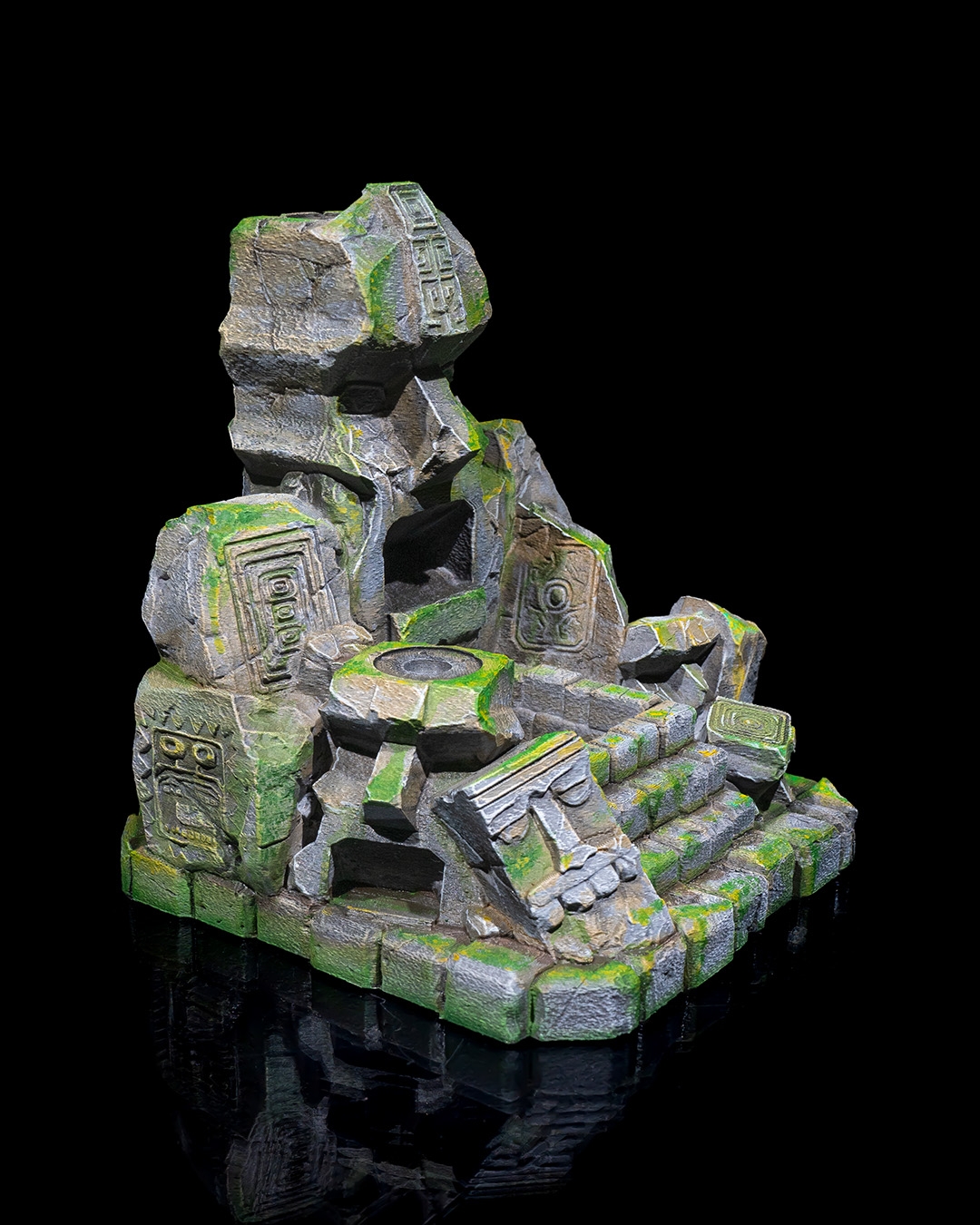 Lonely Temple Backflow Burner - 3D Printed Dragon Collectible - Image 5