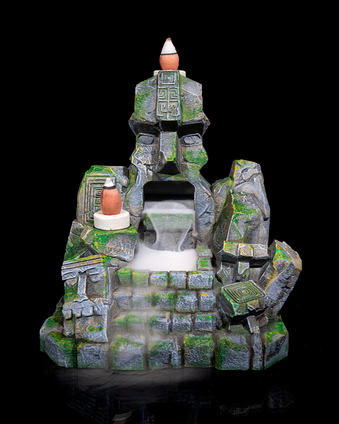 Lonely Temple Backflow Burner - 3D Printed Dragon Collectible