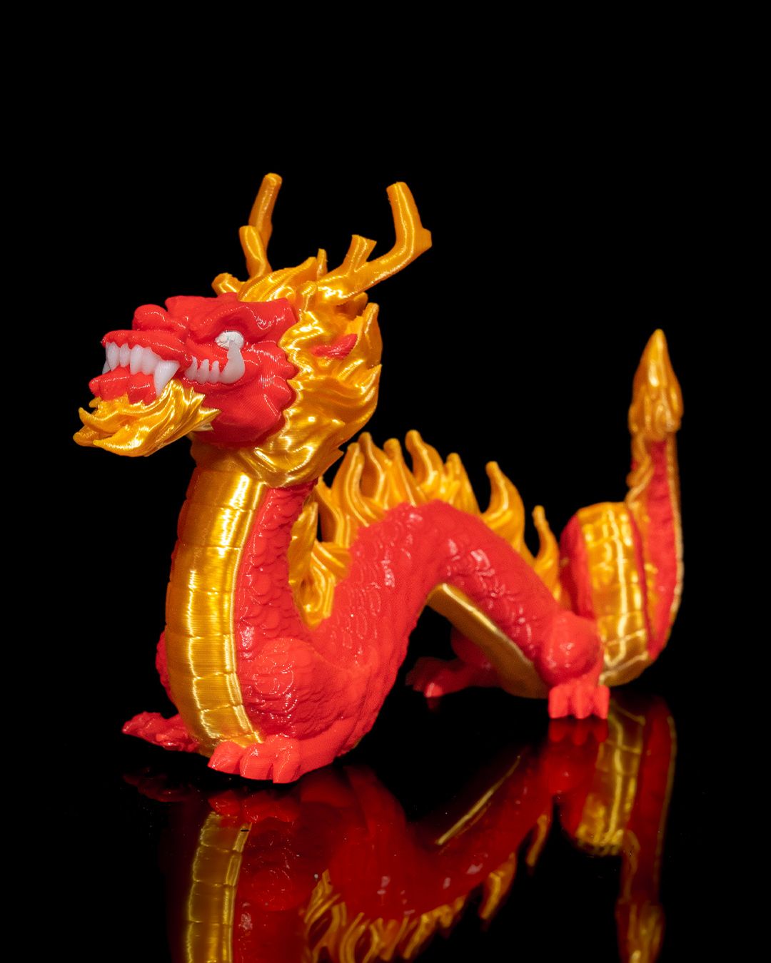 Loong Cable Organizer - 3D Printed Dragon Collectible - Image 3
