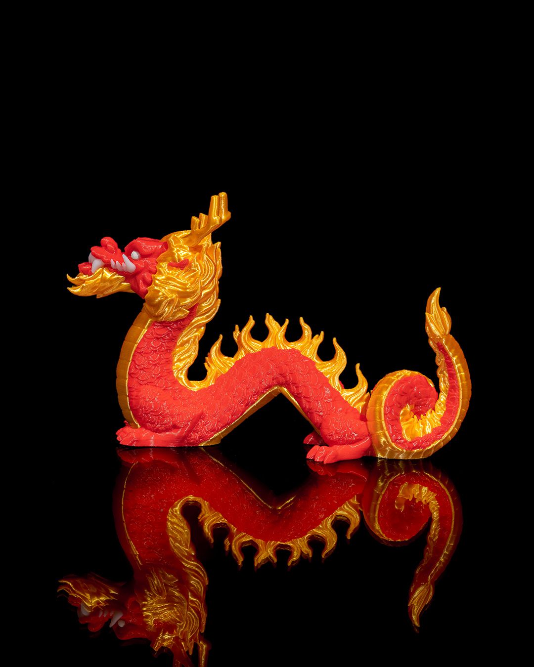 Loong Cable Organizer - 3D Printed Dragon Collectible