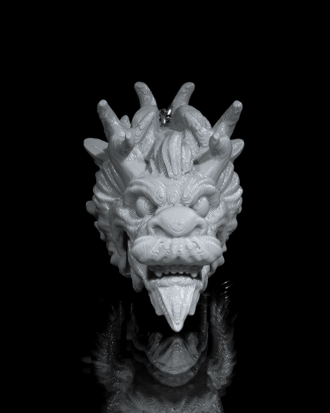 Looong Keychain - 3D Printed Dragon Collectible