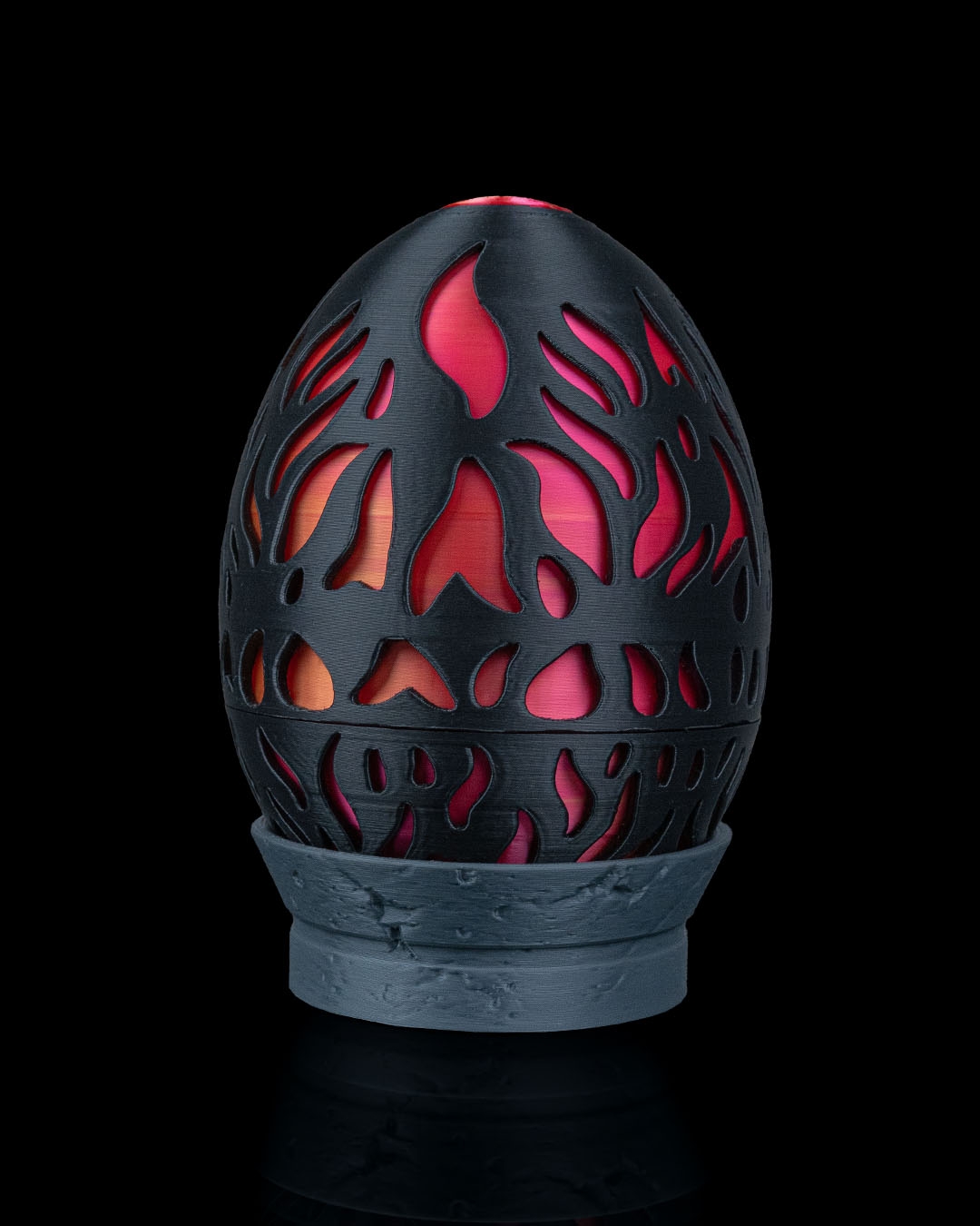 Magma Dragon Egg - 3D Printed Dragon Collectible - Image 3