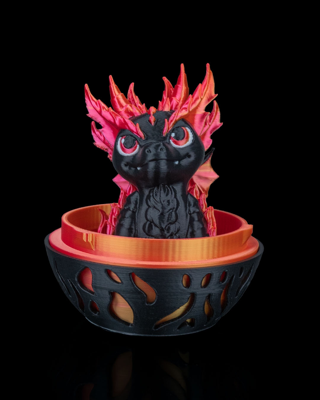 Magma Dragon Egg - 3D Printed Dragon Collectible - Image 5