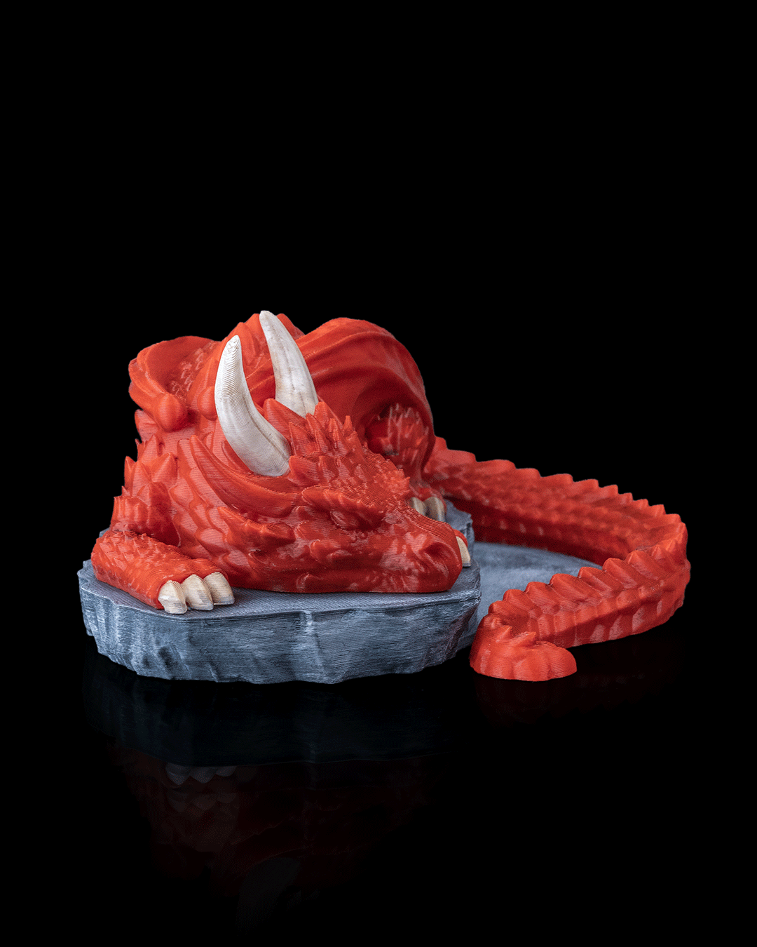 Nap Twenty Dice Holder - 3D Printed Dragon Collectible - Image 3