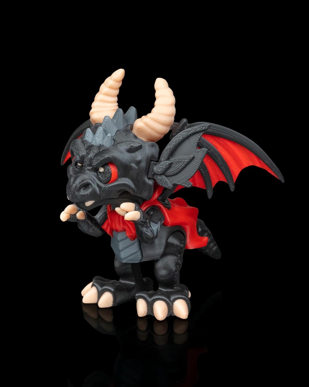 Night Fang - 3D Printed Dragon Collectible - Image 2