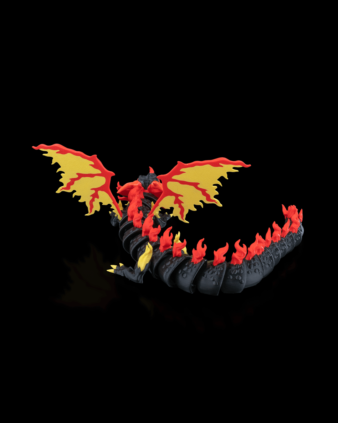 Scorchwing Tyrant - 3D Printed Dragon Collectible - Image 4