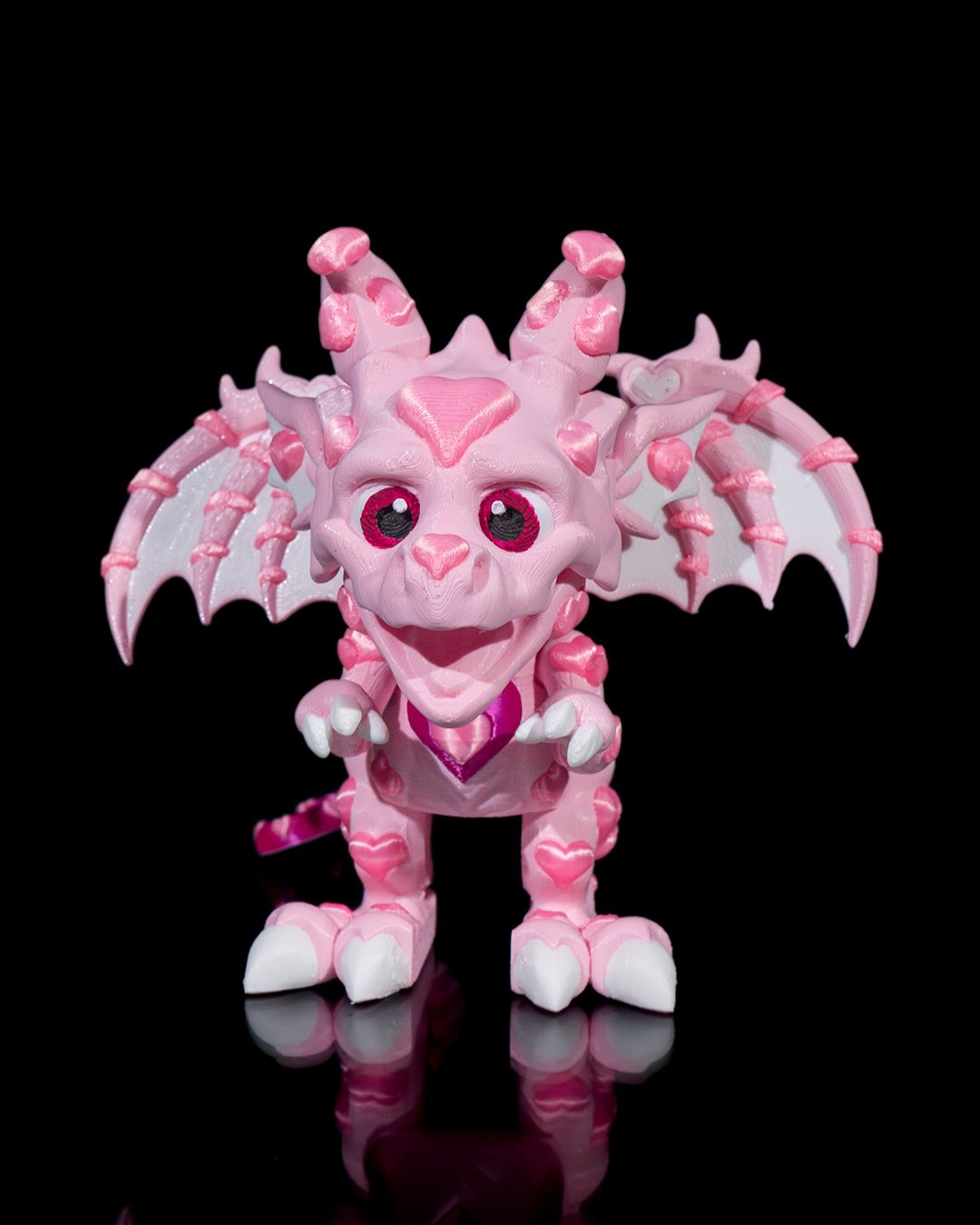 the Heartbreaker - 3D Printed Dragon Collectible